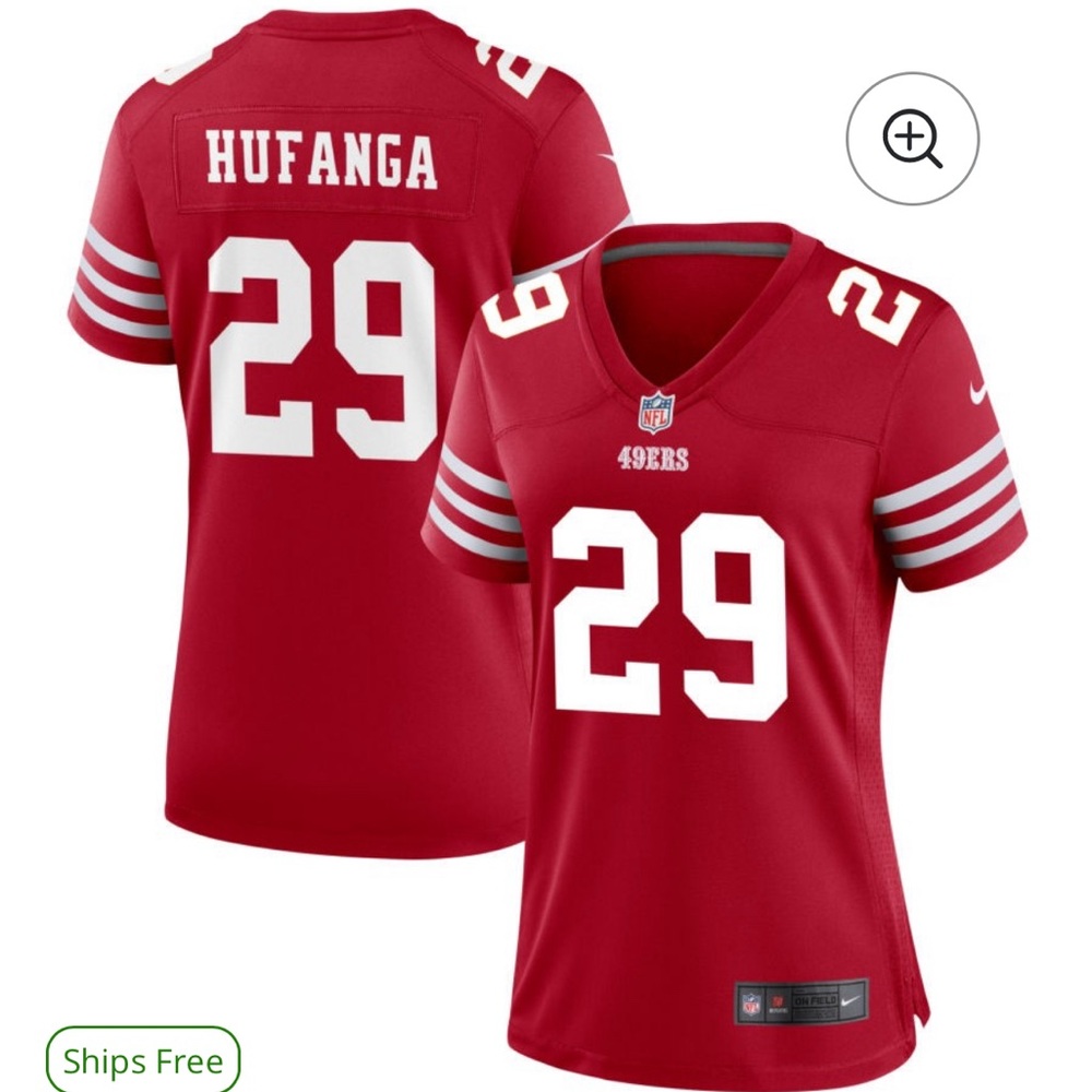 HUFANGA 49ers jersey